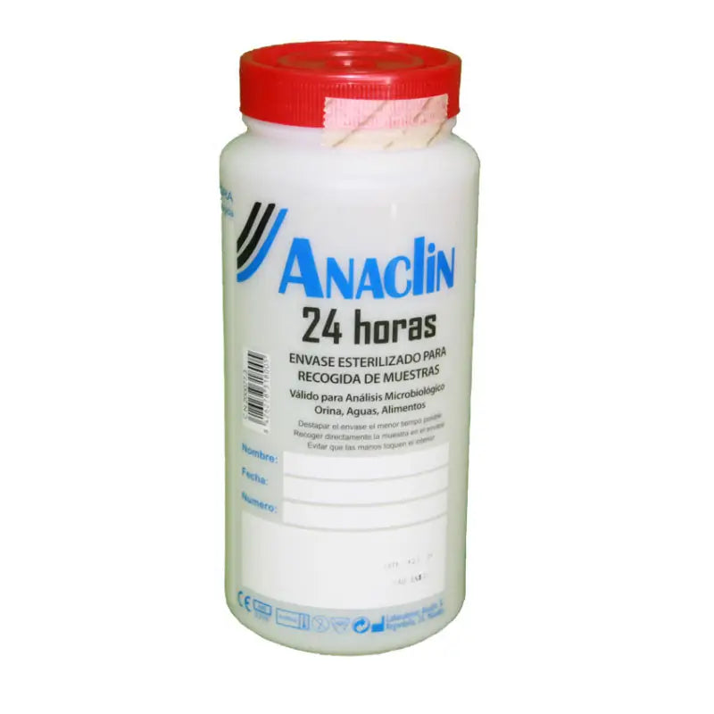 Anaclin 24 Hour Urine Sterile Container