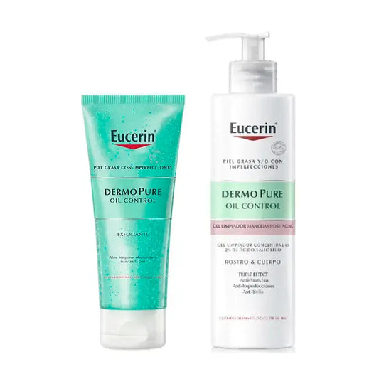 Eucerin Reinigungsroutine für fettige Haut