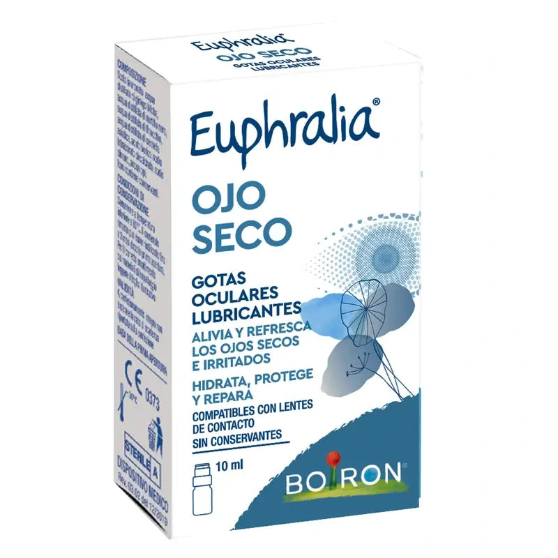 Euphralia Trockenes Auge Gleitmittel Augentropfen , 10 ml