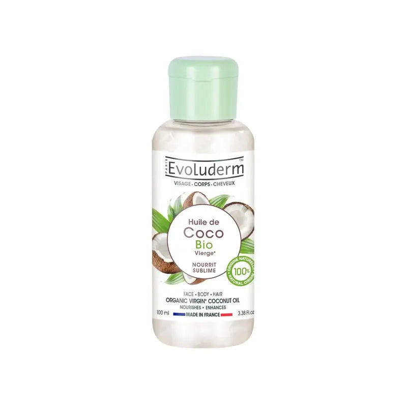 Evoluderm Bio-Kokosnussöl, 100 ml