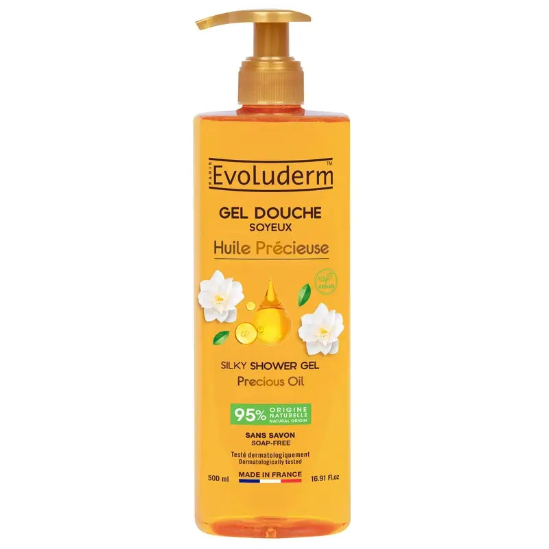 Evoluderm Kostbares Öl Duschgel, 500 ml