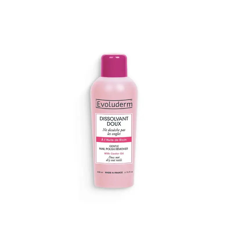 Evoluderm Nagellackentferner mit Rizinusöl - Huile De Ricin, 200 ml