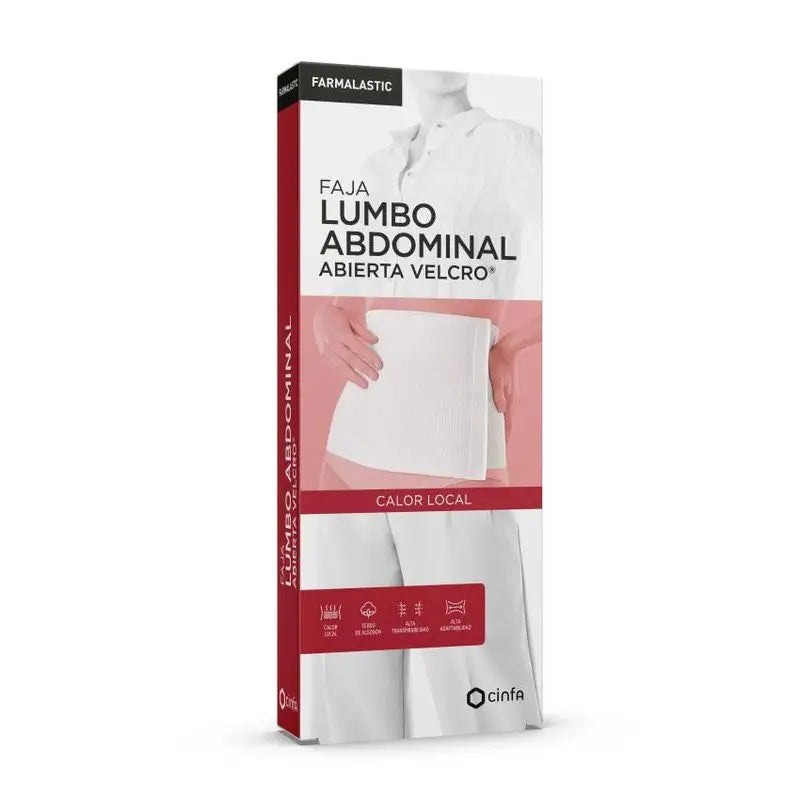Farmalastic Girdle Cotton Velcro Beige, Size 2