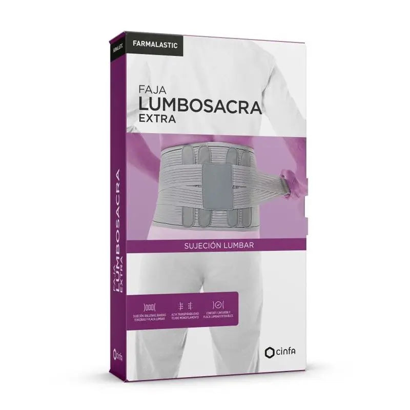Farmalastic Sacrolumbar Girdle Extra Contour, Size 3