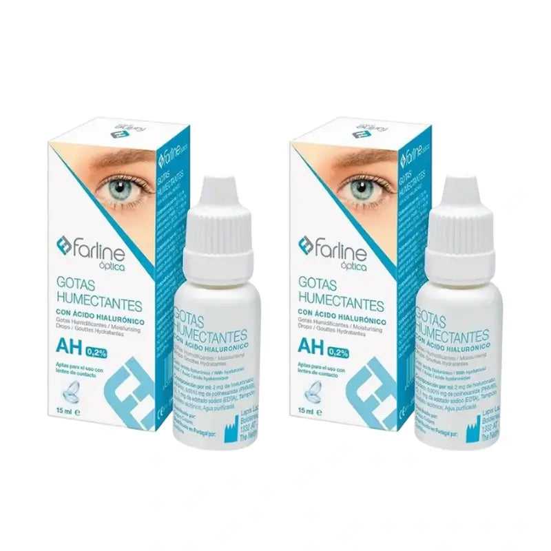 Farline Farline Feuchtigkeitstropfen 0,2% Hyaluronsäure, 2X15 Ml