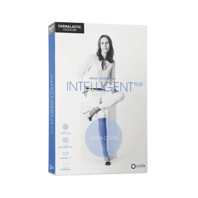 Farmalastic Novum Intelligent Short Stocking Caviar Size 4