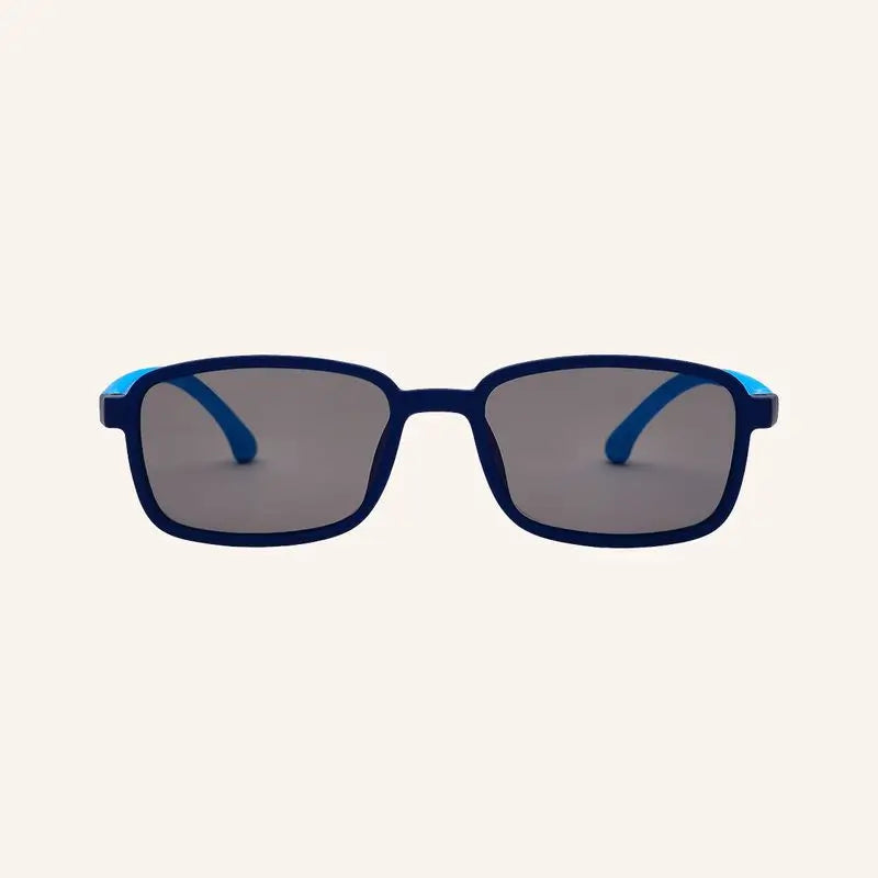 Farmamoda Polarisierte Kindersonnenbrille Hellblau & Marineblau, 25 gr