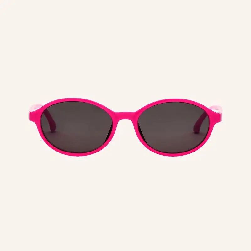 Farmamoda Kindersonnenbrille Polarisiert Fuchsia & Pink Oval, 25 gr