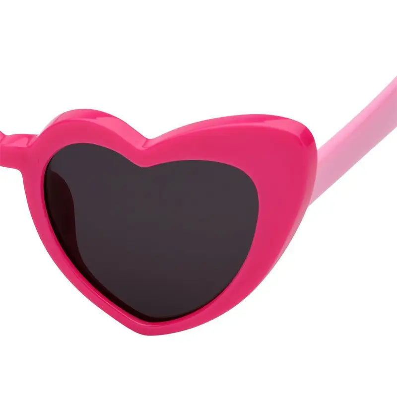 Farmamoda Kindersonnenbrille polarisiert Herz Fuchsia & Rosa, 25 gr
