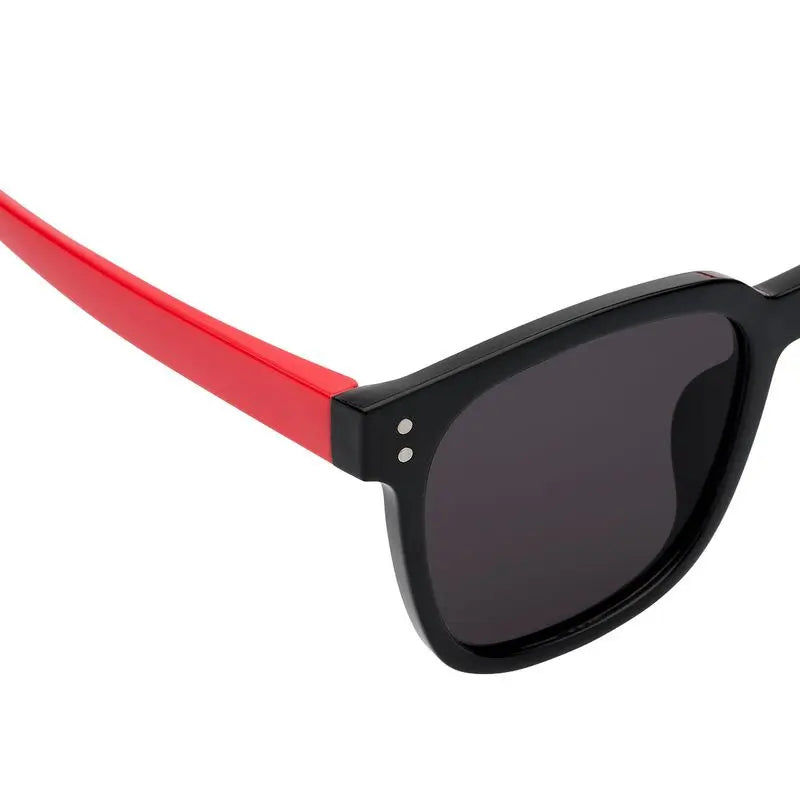 Farmamoda Polarisierte Sonnenbrille für Kinder Schwarz & Rot, 25 gr