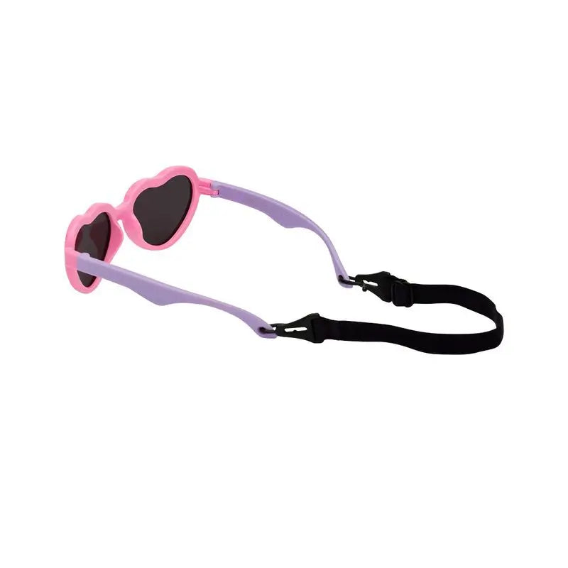 Farmamoda Polarisierte Sonnenbrille für Kinder Rosa und Flieder , 25 gr