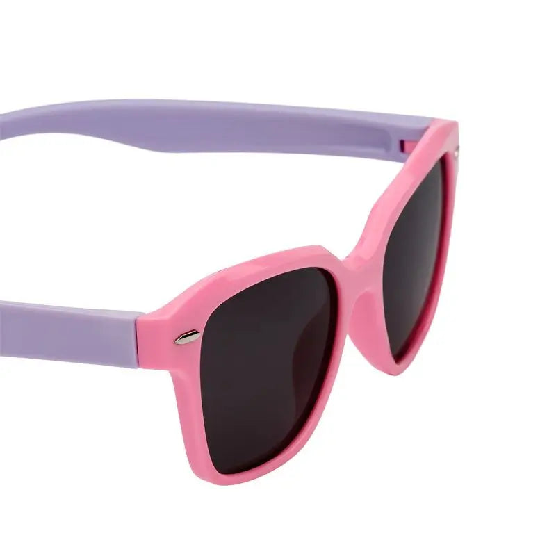 Farmamoda Polarisierte Sonnenbrille für Kinder Rosa und Lila , 25 gr