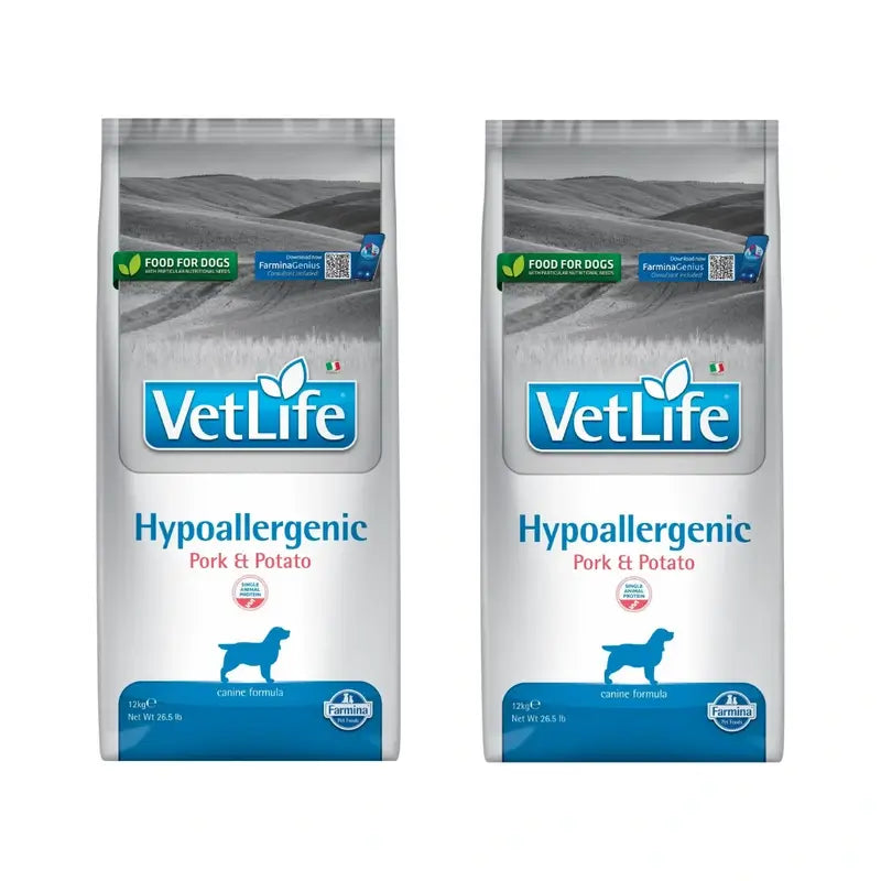 Farmina Vet Life Cat Hypoallergenic Pork Adult 1,5Kg, Katzenfutter, 2er Pack