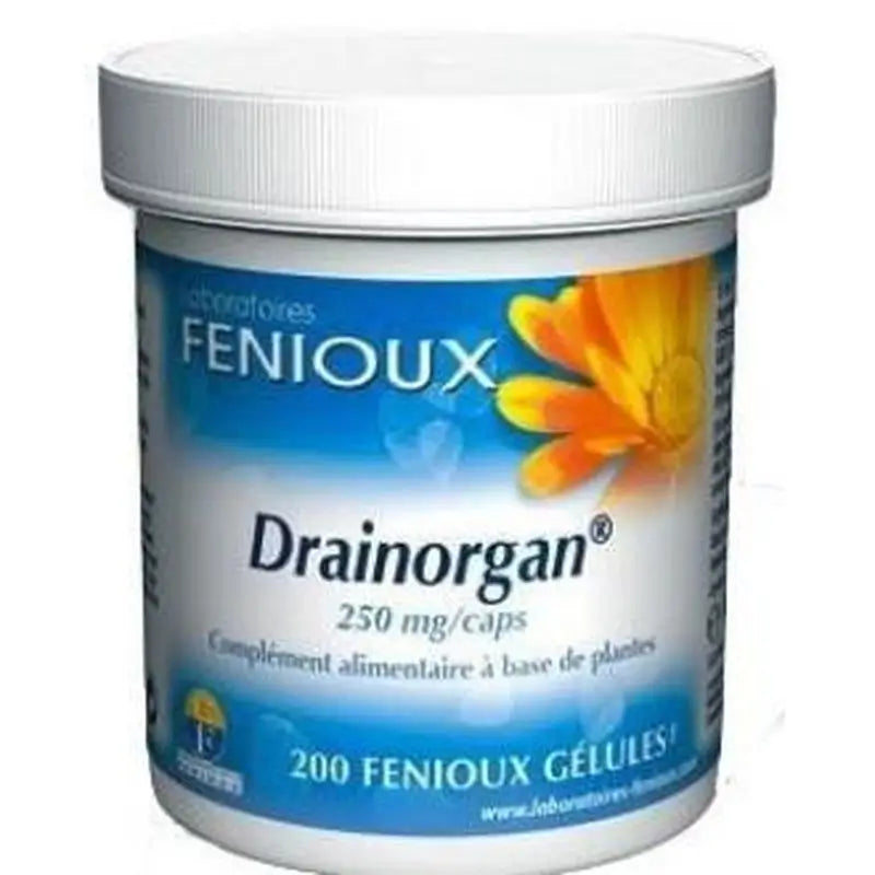 Fenioux Drenorgan 200 Cápsulas