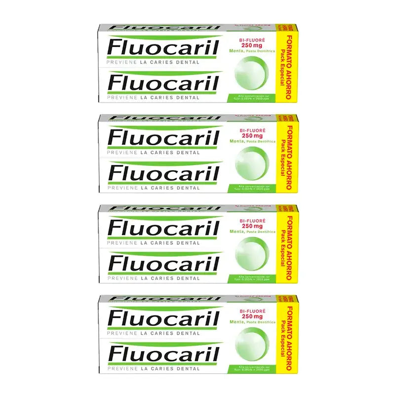 Fluocaril Bi-Fluore, Packung 4 x 2x125 ml