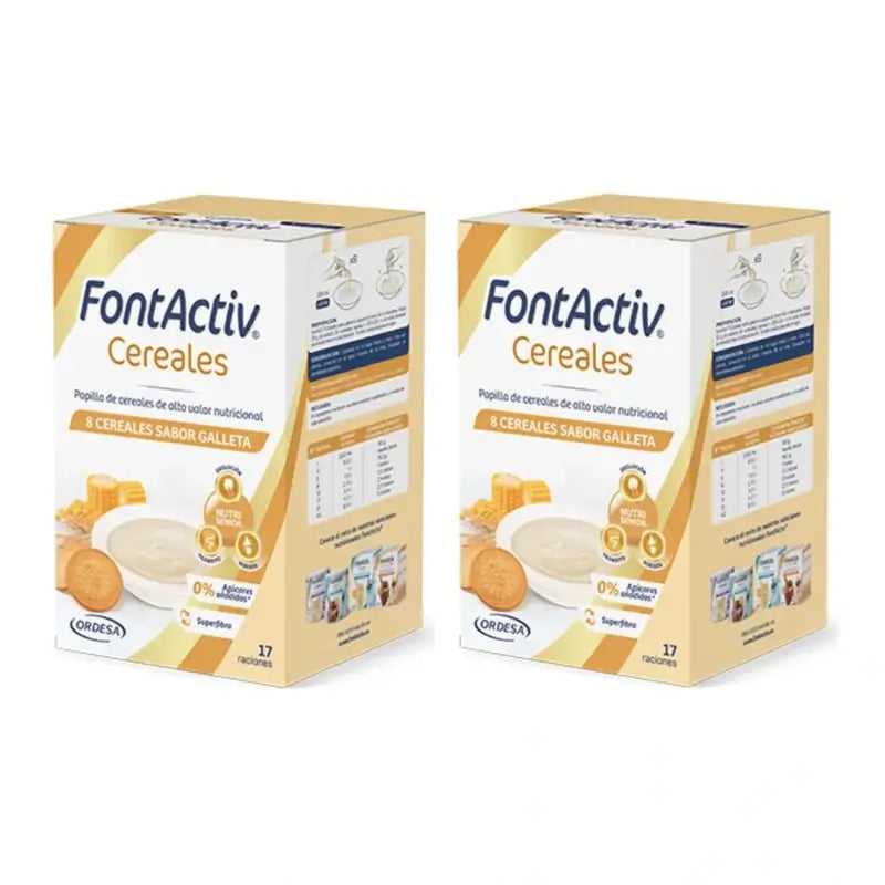 Fontactiv 8 Müsli Keks, 2X500 Gr