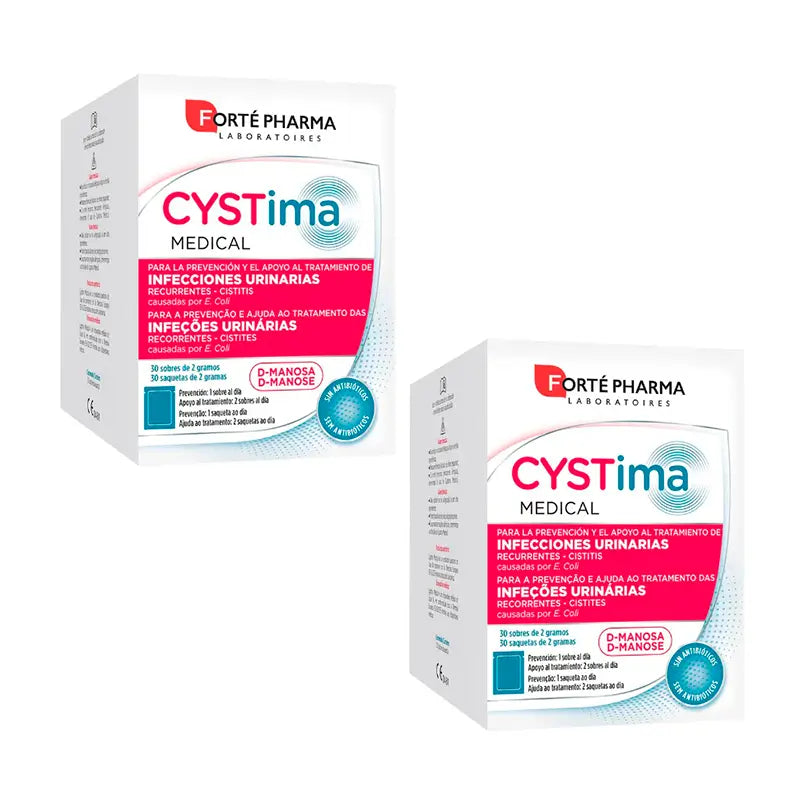 Forté Pharma Duplo Cystima Medical, 2 x 30 Beutel
