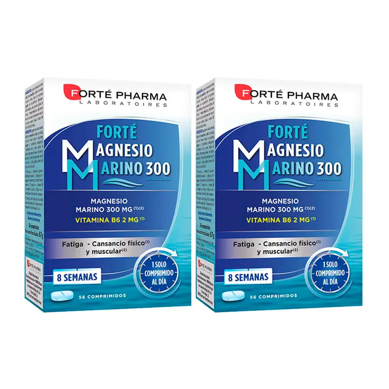 Forté Pharma Duplo Forté Marine Magnesium 300, 2 x 56 Tabletten