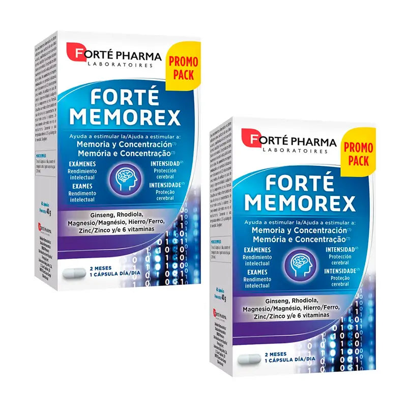 Forté Pharma Duplo Forté Memorex, 2 x 60 Kapseln