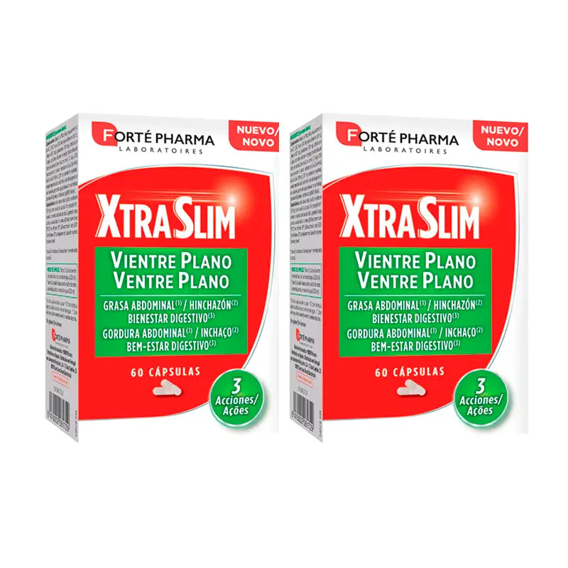 Forté Pharma Duplo Xtraslim Flat Belly 2 x 60 Kapseln
