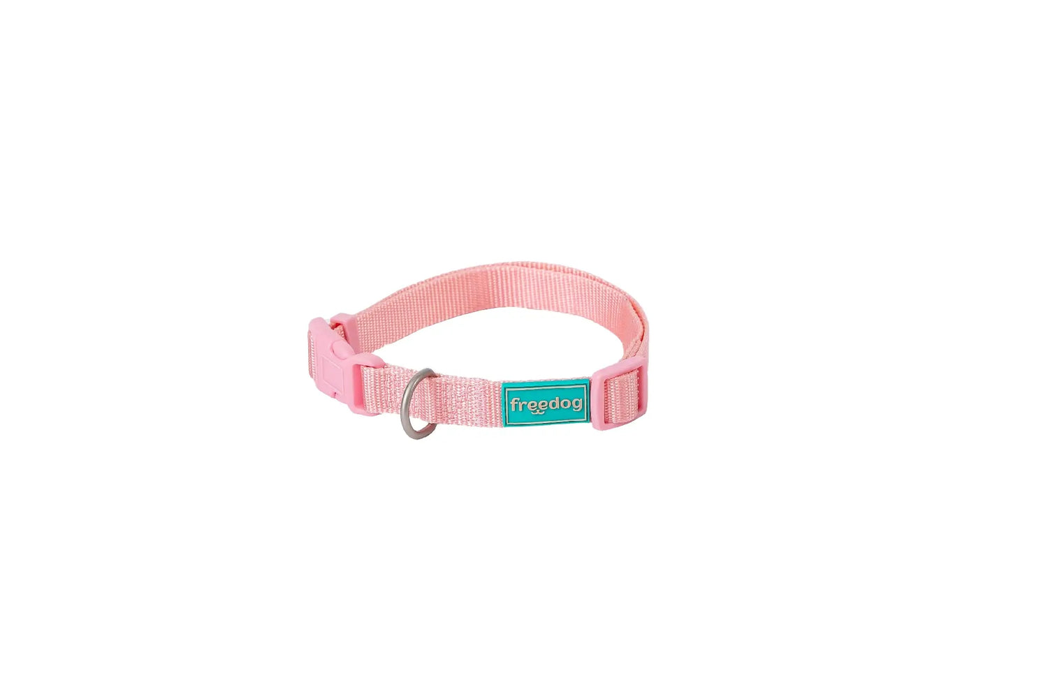 Freedog Nylon-Halsband Basic Rosa, 8 mm, 10/20 cm