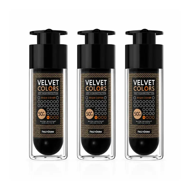 Frezyderm Samt Farben Spf 50+ Pack 3 x 30 Ml