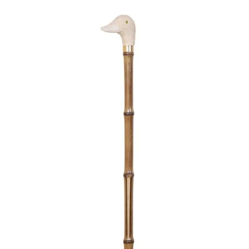 García 1880 Spazierstock Kollektion Bambus Duck Grip Imit.ivory