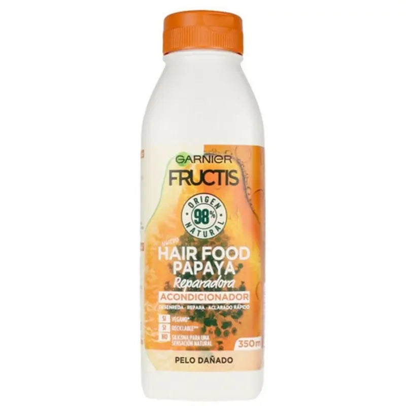 GarnierFructis Hair Food Papaya Conditioner 350 ml für geschädigtes Haar