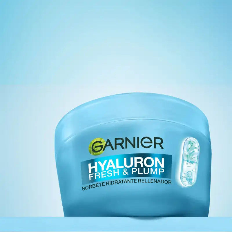 Garnier Hyaluron Fresh & Plump Feuchtigkeitsspendendes Regenerierendes Sorbet, 85 ml