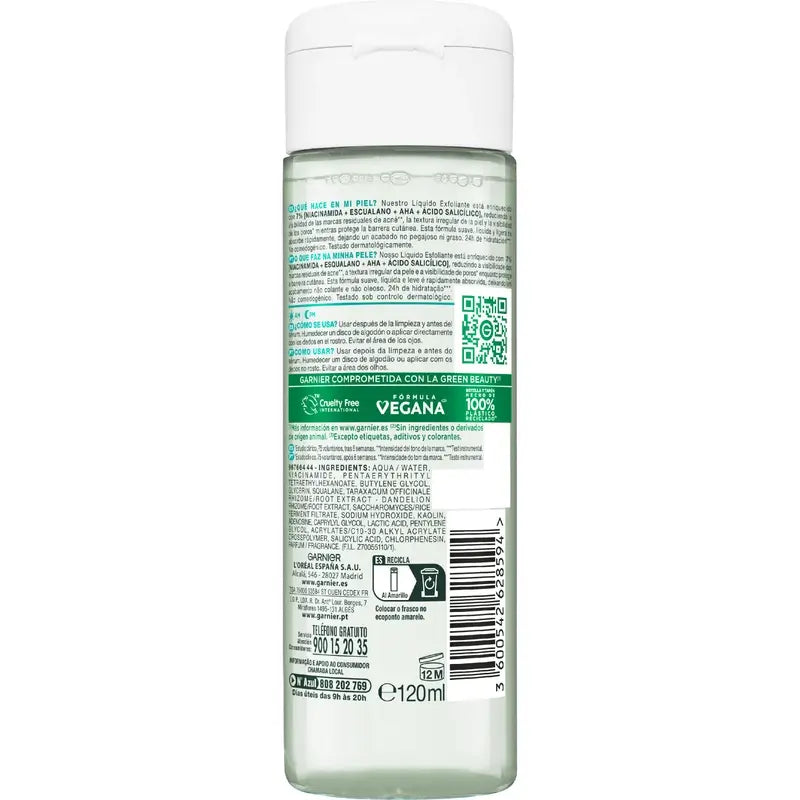 Garnier Salicylic Reines Flüssiges Peeling 120ml