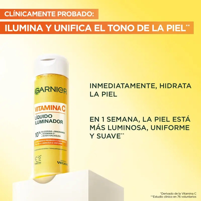 Garnier Salicylsäure Vit C Flüssig Illuminator 120ml