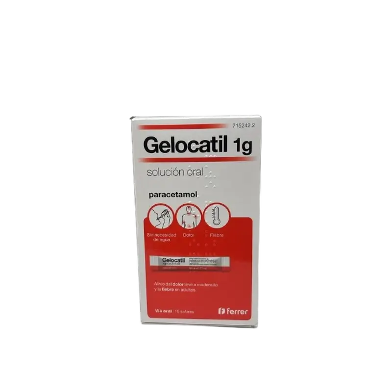 Gelocatil 1g Lösung zum Einnehmen, 10 Sachets