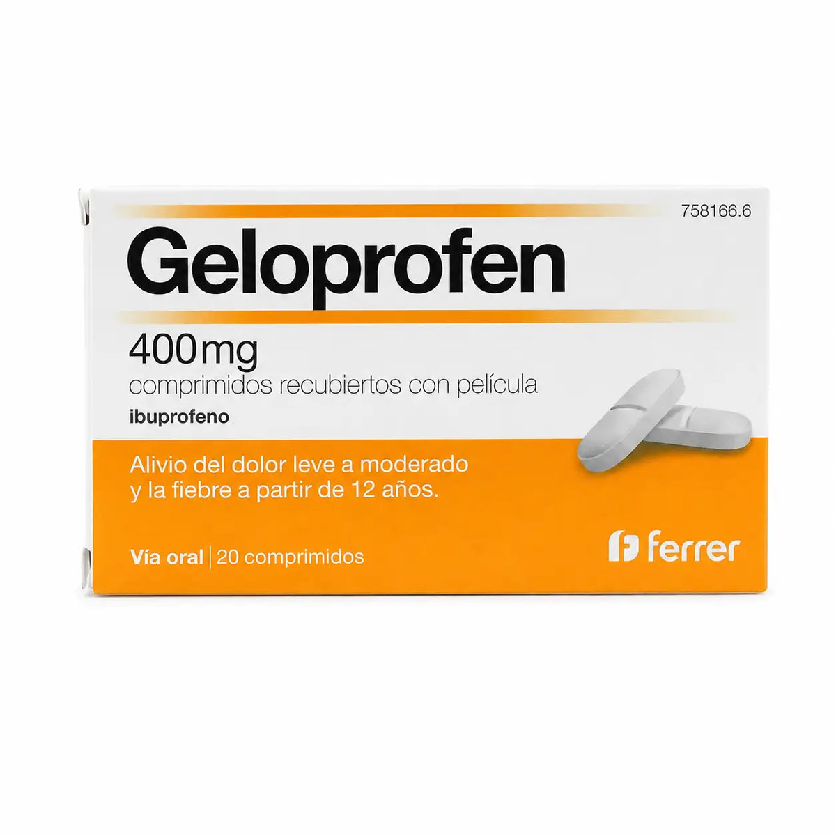 Geloprofen 400 mg, 20 Filmtabletten