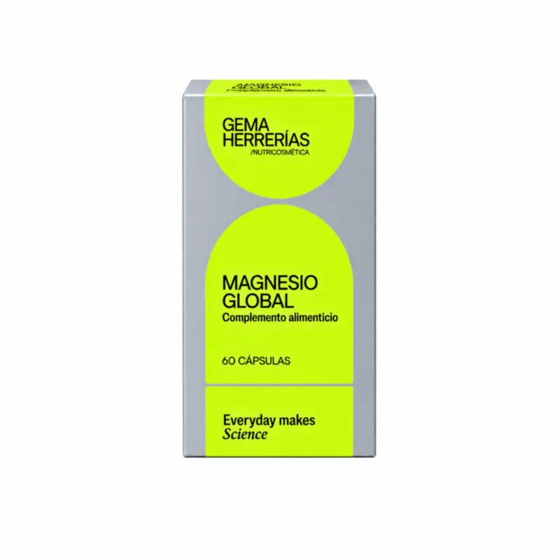 Gema Herrerías Magnesio Global Nahrungsergänzungsmittel, 60 Kapseln