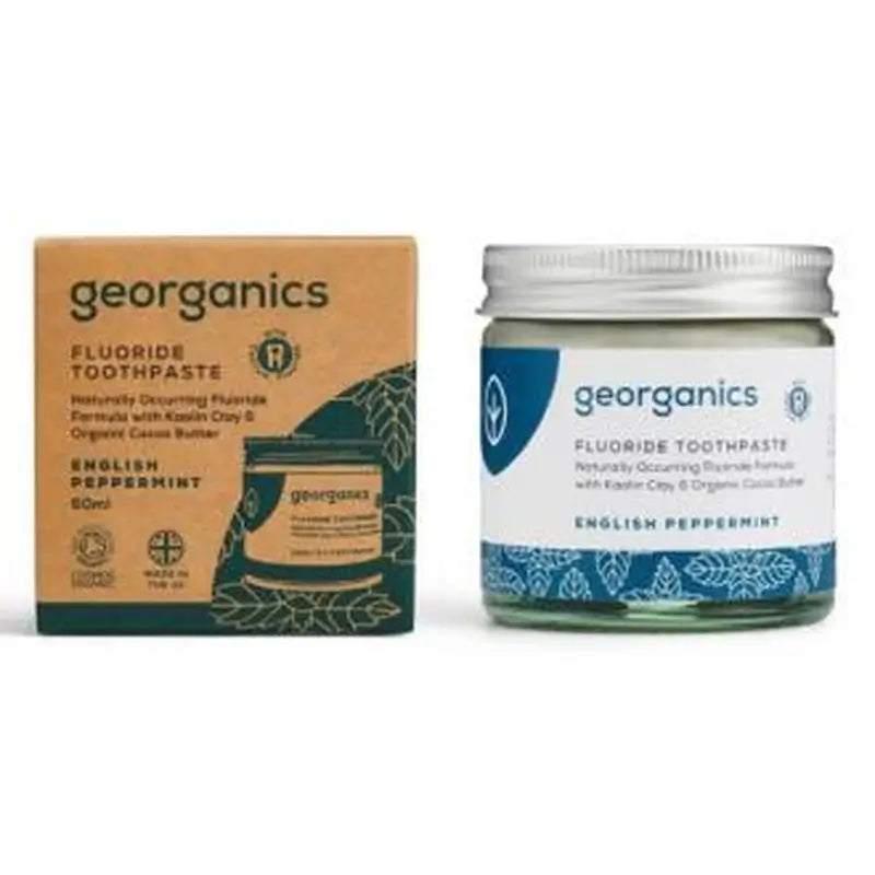 Georganics Dentifrico Fluor Menta 60Ml.