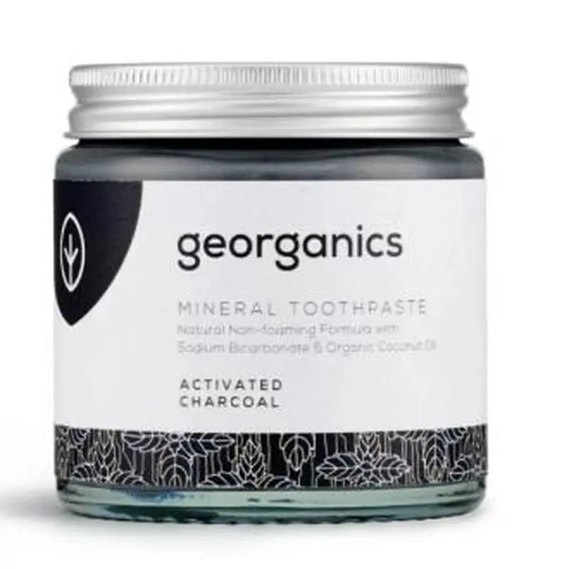 Georganics Dentifrico Mineral Carbon Activado Crema 120Ml.