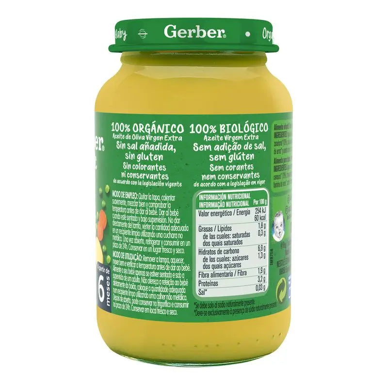 Gerber Bio Erbsen-Kartoffel-Huhn, 190 g