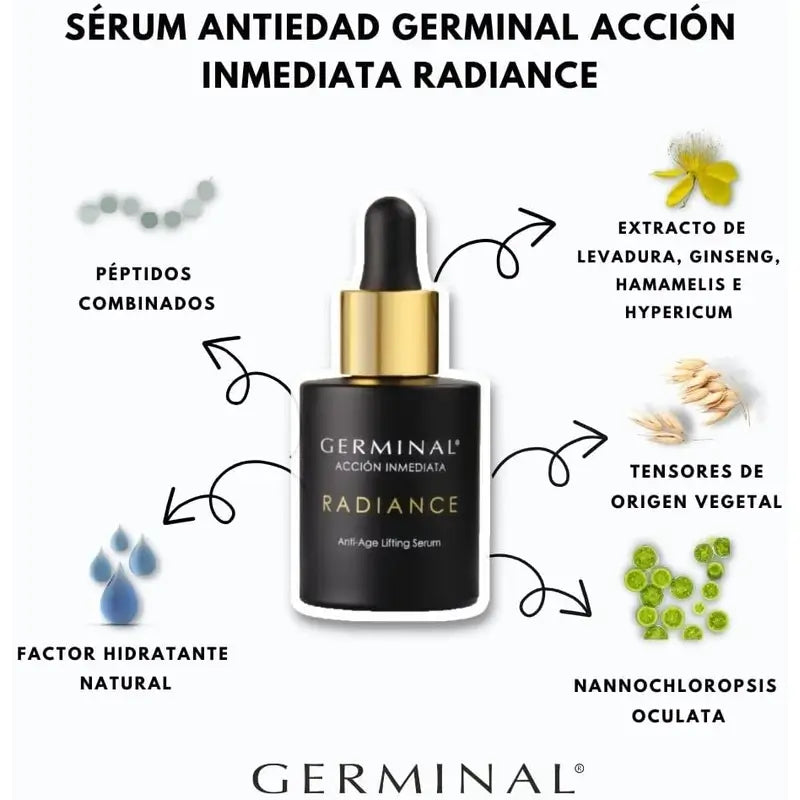 Germinal Serum mit Sofortwirkung für strahlenden Glanz, 30 ml