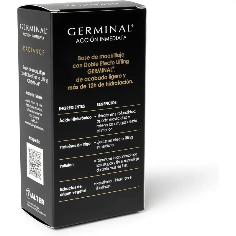 Germinal Makeup Base Lift Serum Foundation Medium Dunkel 30Ml