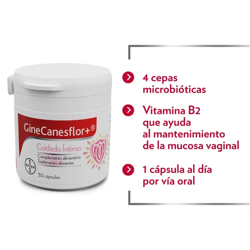 Gine-Canestén Ginecanesflor+, 30 Kapseln