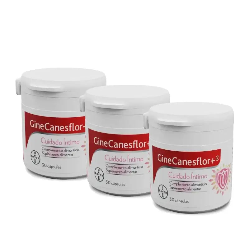 Gine-Canestén Ginecanesflor+, Packung mit 3 x 30 Kapseln