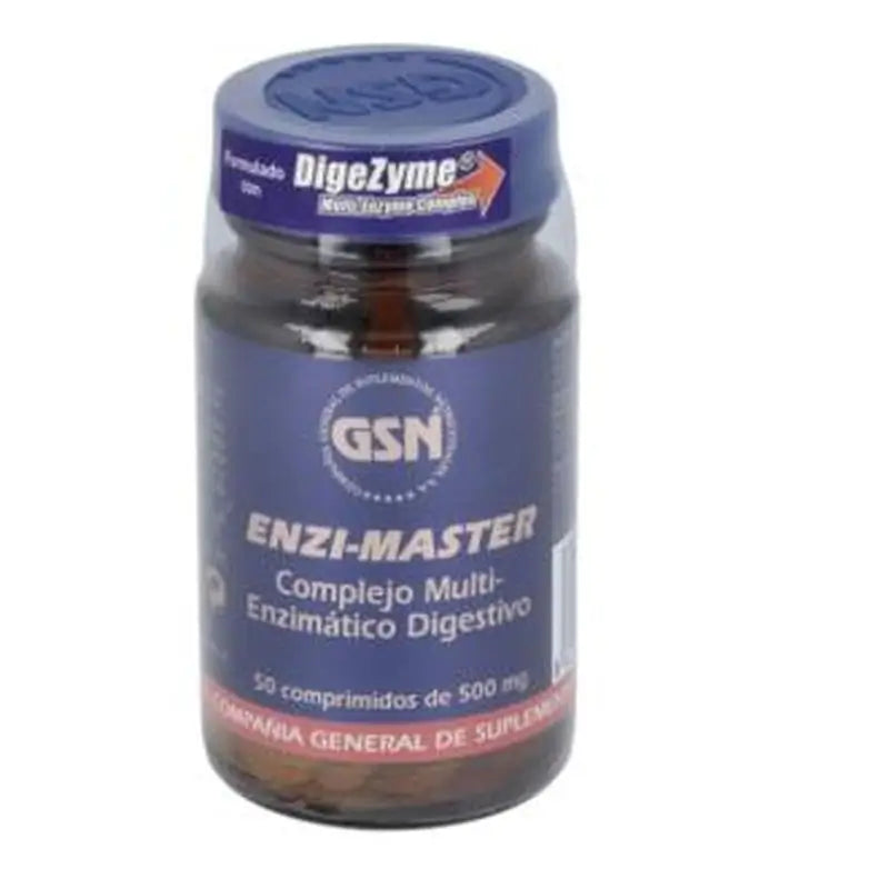 Gsn Enzi-Master 50 Comprimidos