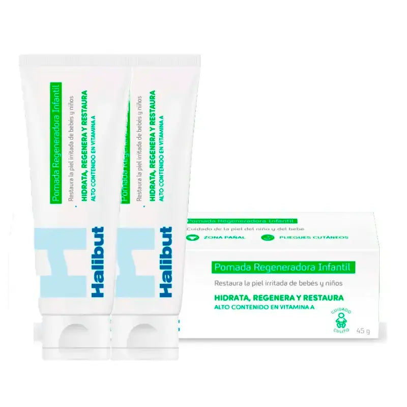 Heilbutt Kinder Regenerations-Salbe, Packung 2 x 45 g