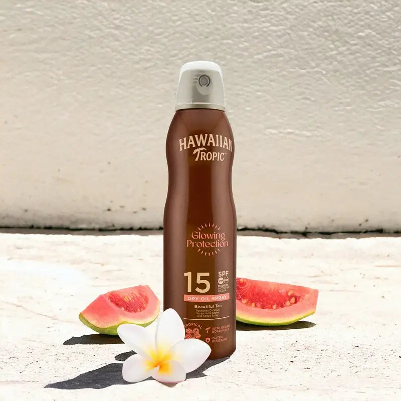 Hawaiian Tropic Glühender Nebel Öl Spf15 180Ml