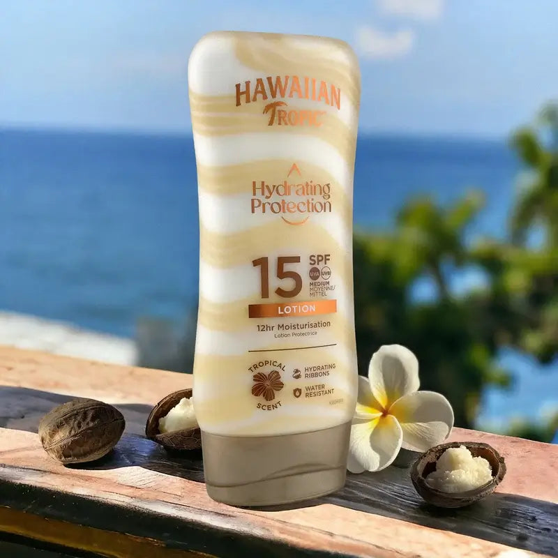 Hawaiian Tropic Ht Hydrating Schutz Spf15, 180Ml
