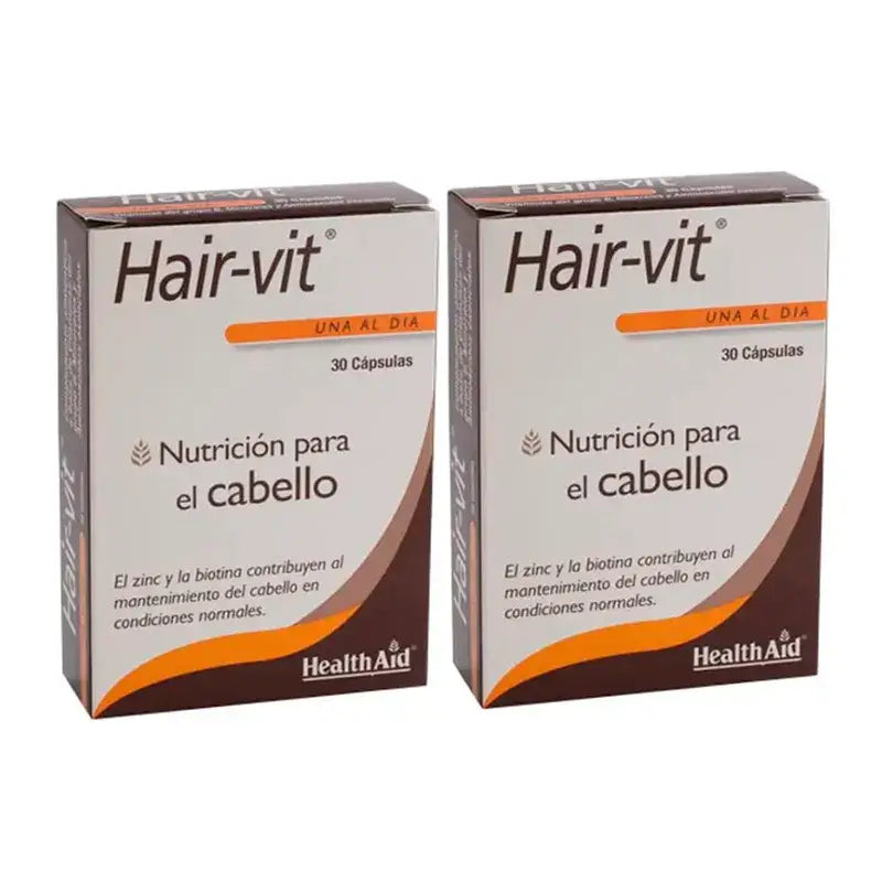 Health Aid Hair Vit, Packung 2 x 30 Tabletten