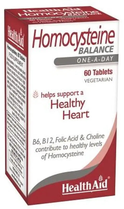 Health Aid Homocysteine Complex, 60 Comprimdos