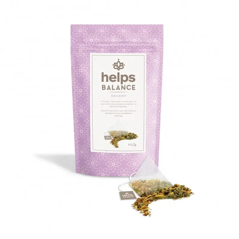Hilft Balance Ayurvedic Digest Bag , 15 pyramidale Aufgüsse