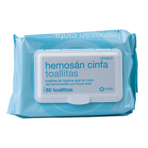 Cinfa Hemosan Wipes 60 units