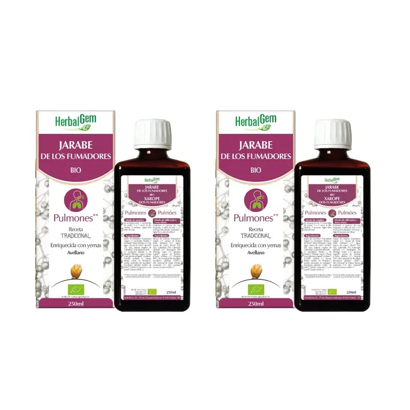 Herbalgem Raucher Sirup, 2X250Ml